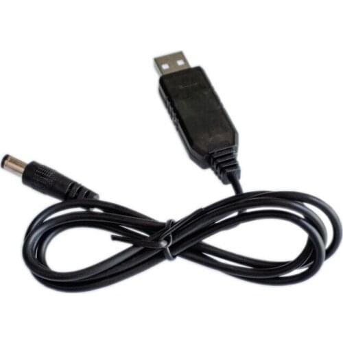 USB DC 5V 9V 12V Step-up Module Converter 2.1x5.5mm Male Connector