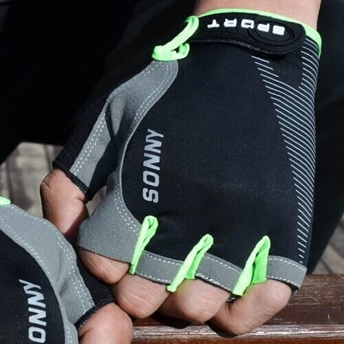 Cycling Gloves Summer Half Finger Bicycle gloves Breathable Anti-slip GEL MTB Bike Bicycle Gloves Shockproof Bike Gloves