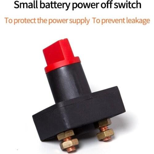 TiOODRE Battery Switch Power Disconnect Switch Rotary Isolator Cut OFF Switch for Car Boat Marine Van Truck Rv ATV Caravan