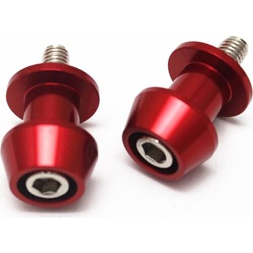 1 Pair 10mm Motorcycle Swingarm Spools Slider For KAWASAKI ER6N Z750 NINJA 250 300