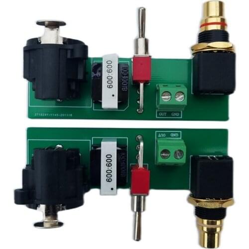 2PCS Balanced XLR Signal To Unbalanced RCA Single-ended Power Amplifier Board Machine Conversion Finished Board