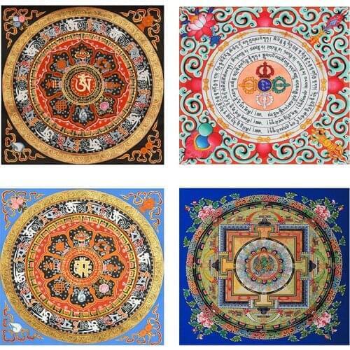 5D DIY Diamond Painting Thangka mandala Diamond Embroidery Full Cross Stitch Rhinestone Mosaic Home Decor Handmade Gift