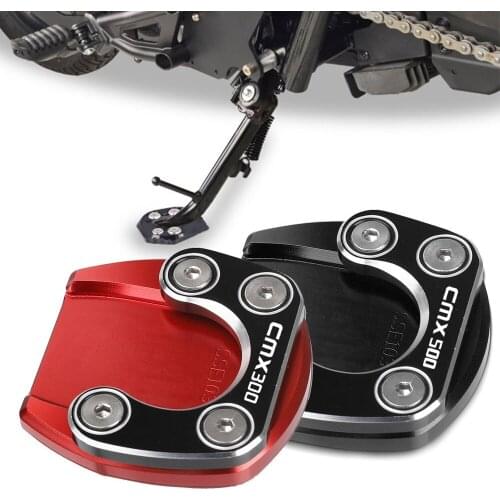 Motorcycle Side Stand Enlarge kickstand Enlarger Plate Pad For Honda Rebel CMX300 CMX500 Rebel 300/500 2017 2018 2019 2020-2021