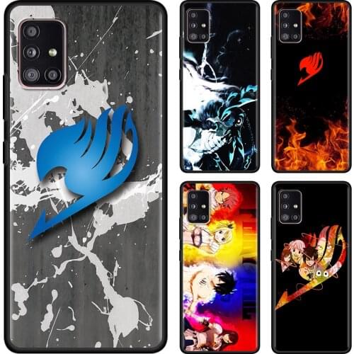 Phone Cover For Samsung A91 A72 A71 A52 A51 A42 A41 A32 A31 A21s A21 A12 A11 A02s A02 A01 Case Fairy Tail Fundas Coque
