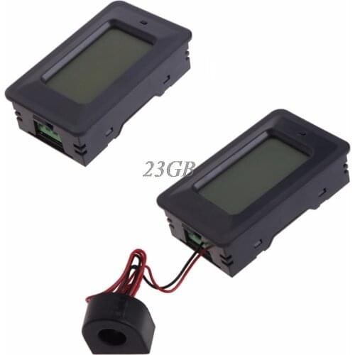 20/100A AC LCD Digital Panel Power Watt Meter Monitor Voltage KWh Voltmeter Ammeter M22