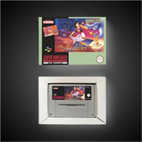Aladdin - EUR Version Action Game Card with Retail Box