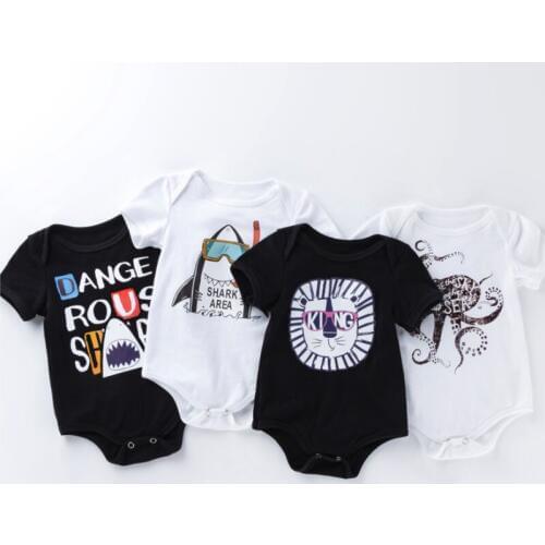 Fashion Baby Girl Summer Clothing Cute Cartoon Cotton Soft Romper Jumpsuit for Newborn Infant Clothes Children Kids Overalls