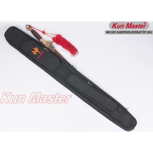 2017 New Tai Chi Sword Bags 1.1m&1.3m With Compartments ,accommodate 2 Swords,High Quality Oxford Fabric Kendo Sword Set