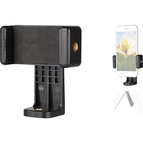 Tripod Mount Adapter 360 Degree Rotatition Mobile Phone Stand Universal Smartphone Holder for iphone Xiaomi