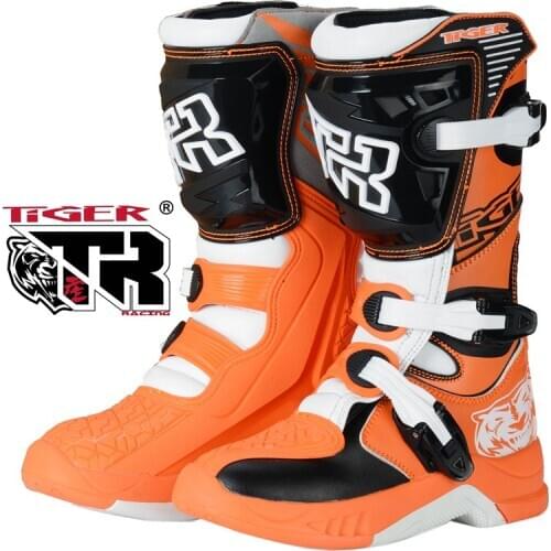 TR Tiger Boots TR-TE005 Children off road shoes Professional Motorcross boots high grade protection design toddler boots