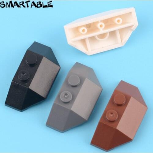 Smartable Wedge 2x4 Triple Building Blocks MOC Parts Toy For Kids Compatible Major Brands 47759 30pcs/Lot