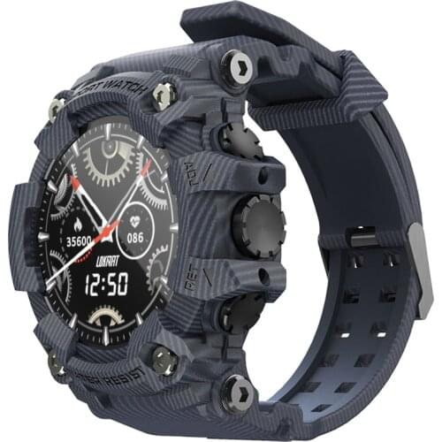 Moka Sport Smart Watch Outdoor Rugged Smartwatches Fitness Tracker Full Touch Screen Heart Rate Monitor Call Reminder for Phone