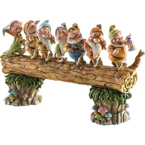 Resin Ornaments Kawaii Seven Dwarf People Trees Gnome Decorate The Garden Artwork Gift Yard Decoration Backyard Ornaments Mascot