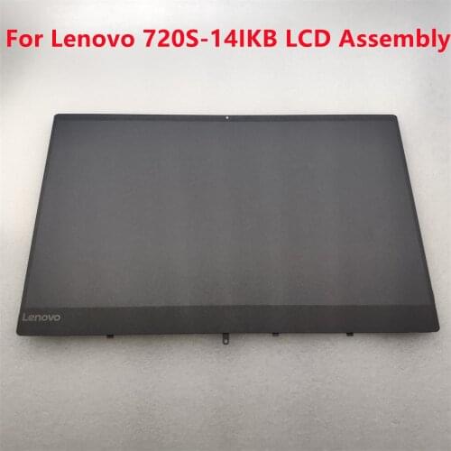 14.0 Inch FHD LCD Display Screen Non-Touch Glass Assembly B140HAN03.5 N140HCE-EN2 5D10N79821 720S-14IKB For Lenovo 720S-14IKB