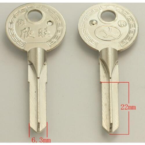 A248 Wholesale Locksmith Brass House Home Door Blank Empty Key Blanks Keys 20 pieces/lot