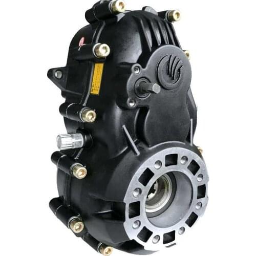 Electric tricycle accessories high power differential split gear shift motor differential reduction gear box assembly