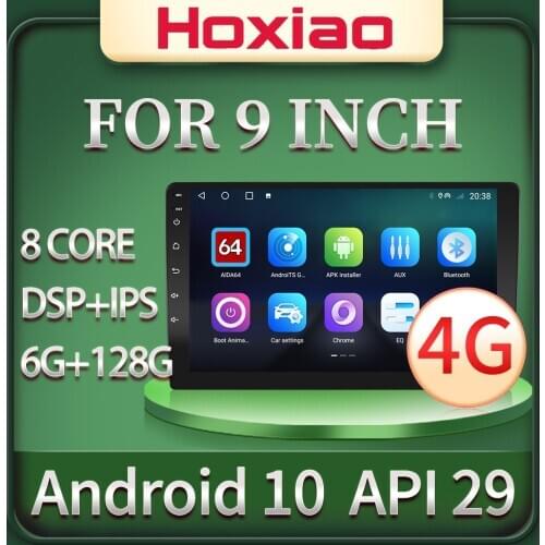 Hoxiao Car Radio 2din 9″ Android 10 Multimedia Player GPS WIFI Bluetooth Player for Toyota Volkswagen Hyundai Kia Renault Suzuki