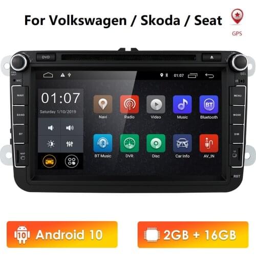 Android 2din Car DVD Radio for VW POLO GOLF 5 6 POLO PASSAT B6 CC JETTA TIGUAN TOURAN EOS SHARAN SCIROCCO CADDY GPS Player