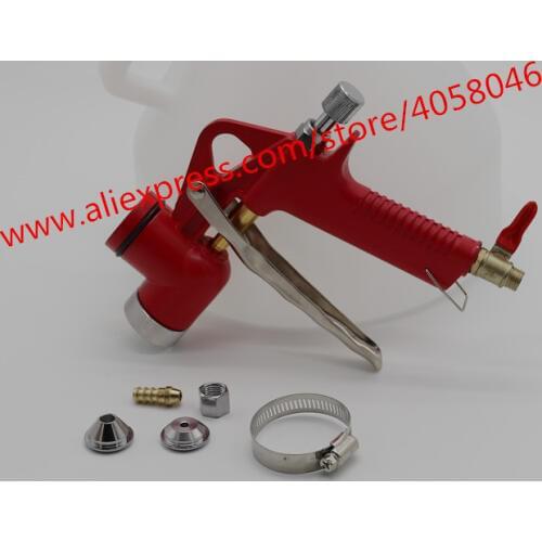 Free shipping Air Hopper 5L Spray Gun Paint Texture Tool Drywall Wall Painting Sprayer with 3 Nozzle Blowout price