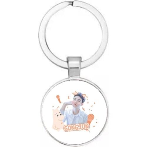 Shan He Ling Key Chain WORD OF HONOR Keyrings Wen Kexing Zhou Zishu Keychain Cartoon Cute Campus Around Jewelry