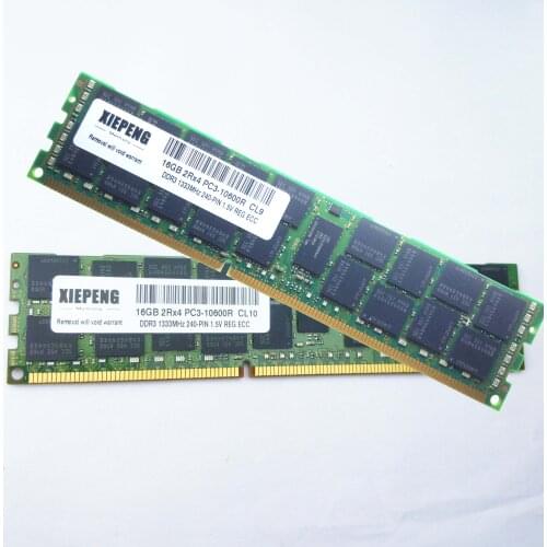 For IBM System x iDataPlex dx360 M2 M3 M4 x3200 x3250 M3 RAM DDR3 32GB 1333MHz PC3-10600R Register ECC 8GB 16GB DDR3 1333 RECC
