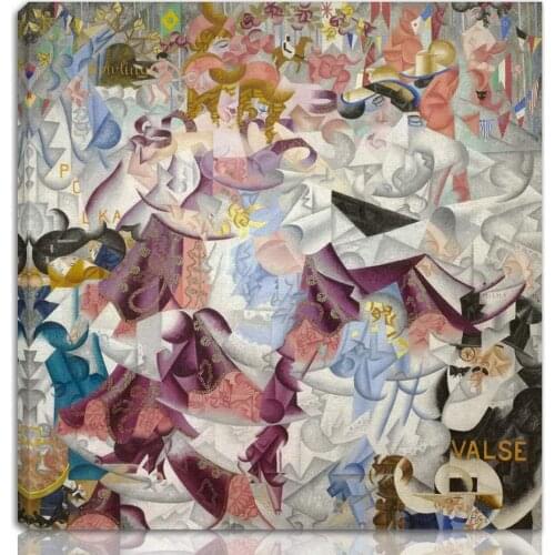 Gino Severini Print On Canvas Famous Paintings Fine Art Wall Decor Dynamic Hieroglyphic Ball With Sequins Xin