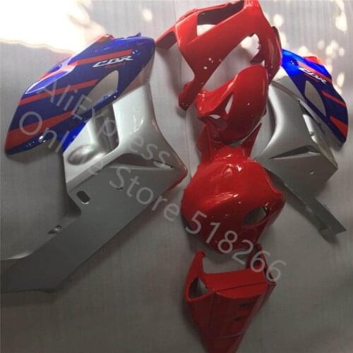 Red silver blue For Honda CBR1000 RR 2004-2005 CBR1000RR 04 05 Motorcycle Bodywork Fairing (Injection molding)
