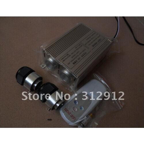 Twinkle white two holes 32W(16W*2) LED optical fiber engine,AC90-260V input,with remote controller