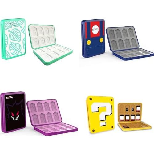 Cute Game Card Case Nintendoswitch SD Cards Pink Shell Swtch Storage Box for Nintendo Switch/Lite For Nintend Switch Accessories