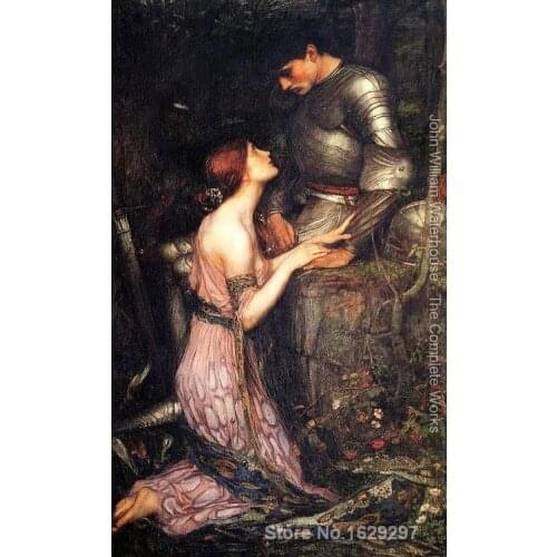 Paintings for living room wall Lamia John William Waterhouse High quality Hand painted