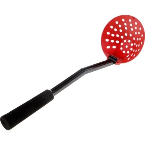 Plastic Ice Fishing Skimmer Long Handle Folding Ice Scoop For Ice Fishing