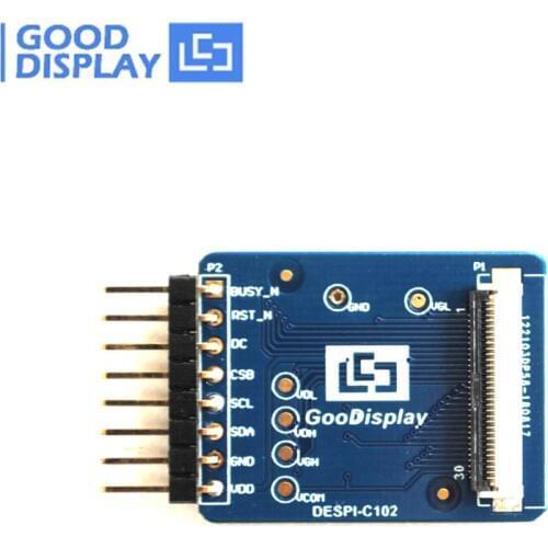 Connection board demo kit for 1.02 inch e-ink display DESPI-C102