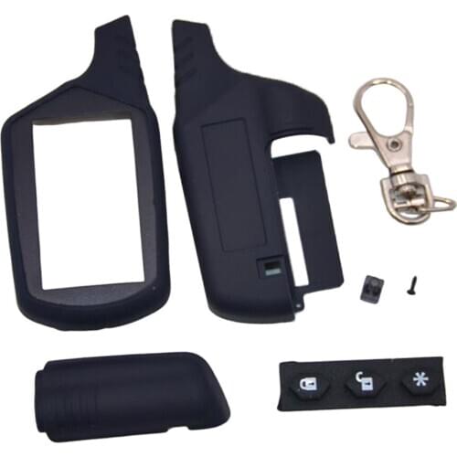 Remote Two Way Auto Alarm System Keychain Key Shell For Starline A91 Russian