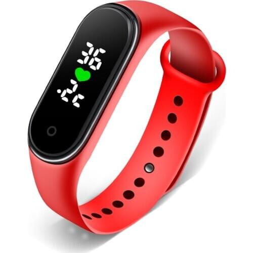 M5 Smart Watch For Women Sports Men LED Digital Bracelet Temperature Measuring Wrist Watches Intelligence Man Kids Watches Clock