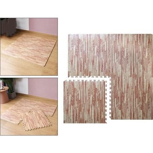 Mats Thick Multipurpose Exercise Floor Mat with EVA Foam, Interlocking Tiles, Anti-Fatigue for Home or Gym, 24 in