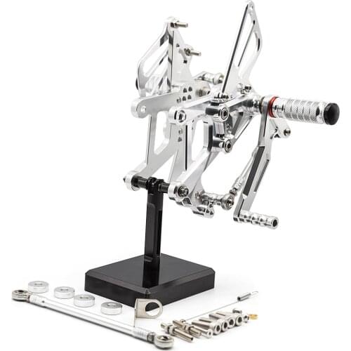 For Honda CBR150 CBR125 CBR 150 125 2011-2017 Cnc Aluminum Alloy Motorcycle Rearset Footrest Footpeg Pedal Foot Peg Rear Set