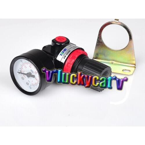 1PC Dental Turbine Unit Compressor Air Pressure Relief Valve Manometer Meter