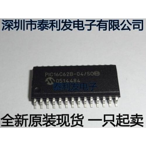 100% New&original In Stock PIC16C62B-04/SO PIC16C62 SOP28