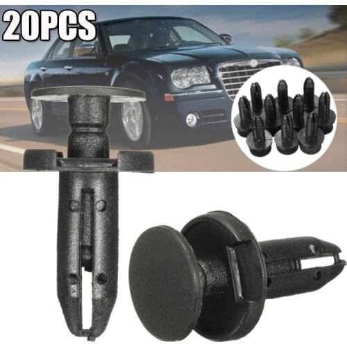 20Pcs/Set Front Bumper Grille Fastener Trim Snap Clips Automotive Interior Supplies For Chrysler/Voyager 300c/Dodge/Nitro