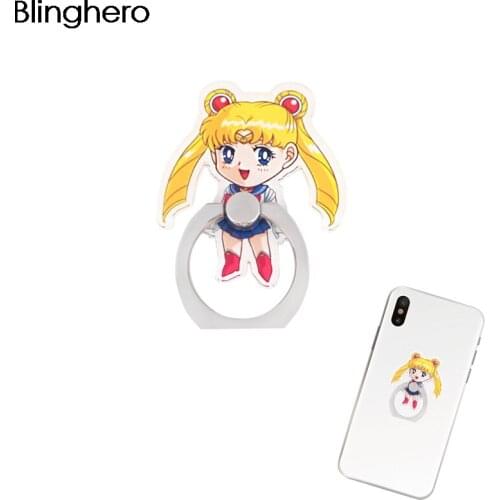 20pcs/lot BH1448 Anime Girl Mobile Phone Holder Universal Phone Ring Holder Phone Stand Finger Ring Holder Tables for Phone