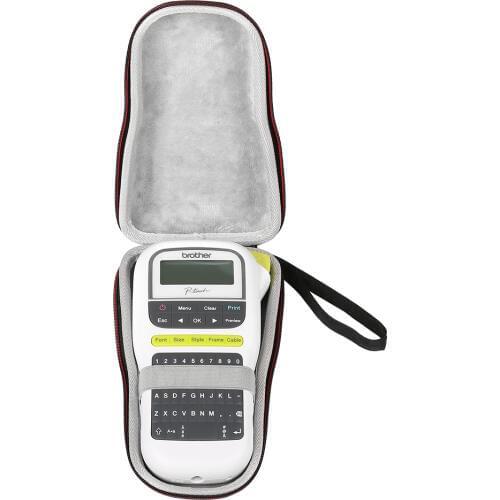 2019 New EVA Hard Protective Case for Brother P-Touch PTH110 & PT-H100 Easy Portable Label Maker - Travel Carrying Storage Bag