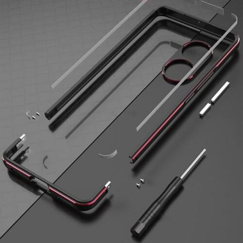 For Honor 50 / Honor 50 Pro Aluminum metal bumper Frame Slim Cover phone case+ carmera Protector