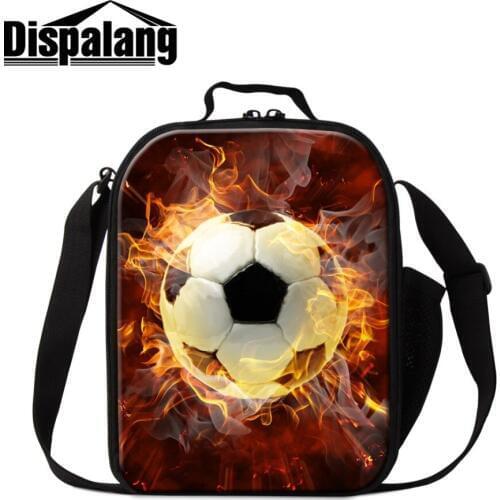 Dislapang Fashion Portable Insulated Canvas Tote Bag 3D Printed Thermal Food Picnic Lunch Bags for Men Kids Cooler Lunch Box