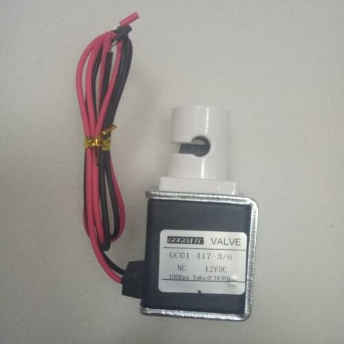 Two-way NC Normal Closed low pressure Solenoid pinch valve tube size 2way NC I.D 1mm*O.D3mm