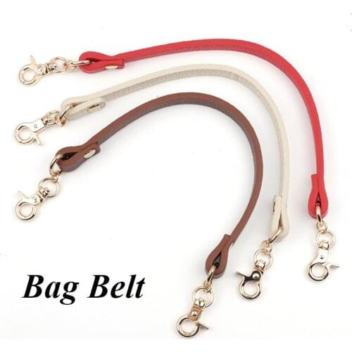 Fashion Short Bag Strap PU Bag Accessories Solid Color Bag Hand Strap Stylish Temperament All-match PU Hand Strap High Quality