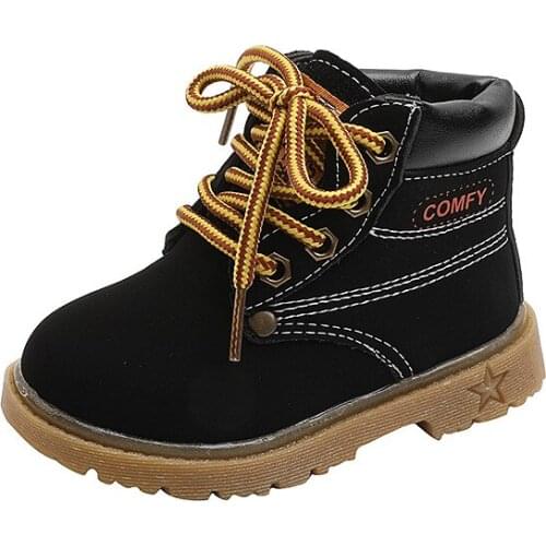 New baby snow boots boys' and girls' single boots