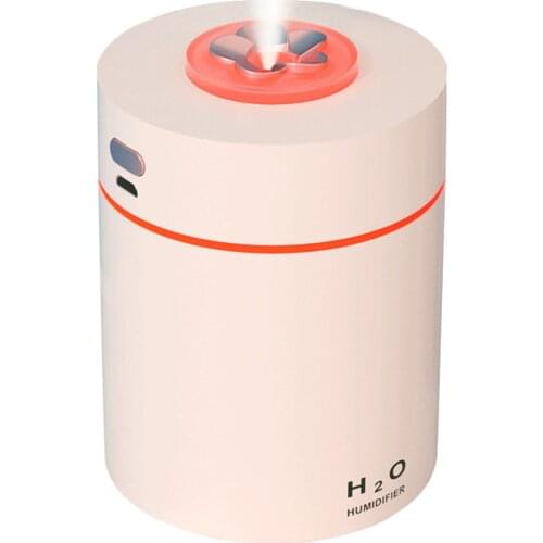 Humidifier Portable Home Car Office Bedroom USB Mist Maker Aroma Essential Oil Diffuser Air Purifier with Night Lamp