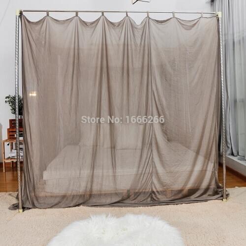 Drop Shipping Mosquito Nets Manufacturing EMF Canopy Square Radiat Protection Shield