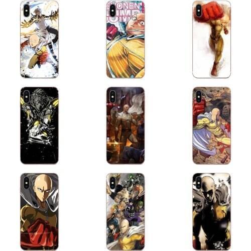Silicone Phone Cover Bag One Punch Man For Sony Xperia Z Z1 Z2 Z3 Z4 Z5 compact Mini M2 M4 M5 T3 E3 E5 XA XA1 XZ Premium