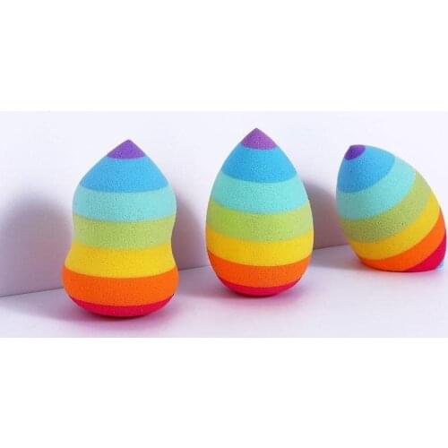 Water Drop Shape Cosmetic Puff Makeup Tool Face Wash Liquid Foundation Cream Make Up Powder Puffs Sponge Blending Beauty Egg 1pc